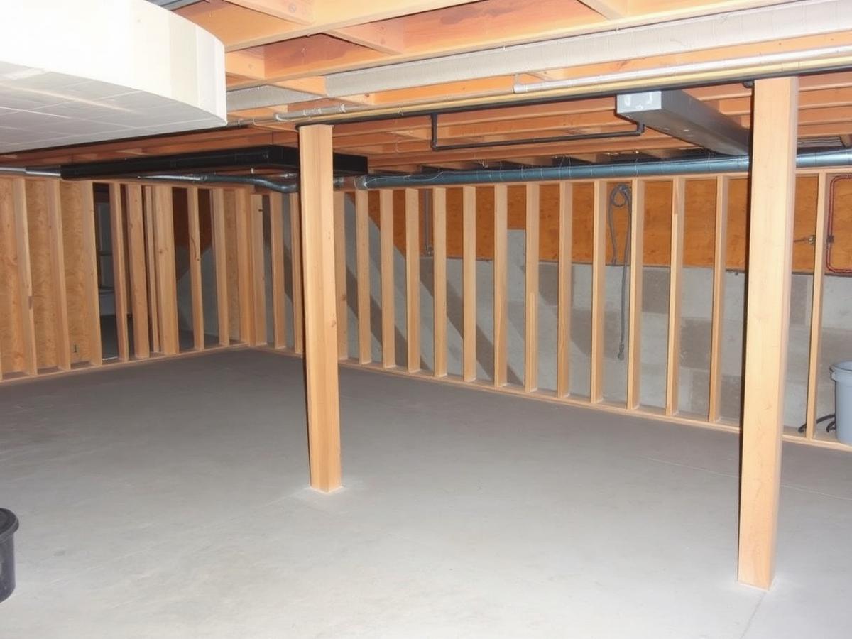 Basement — Frederick before