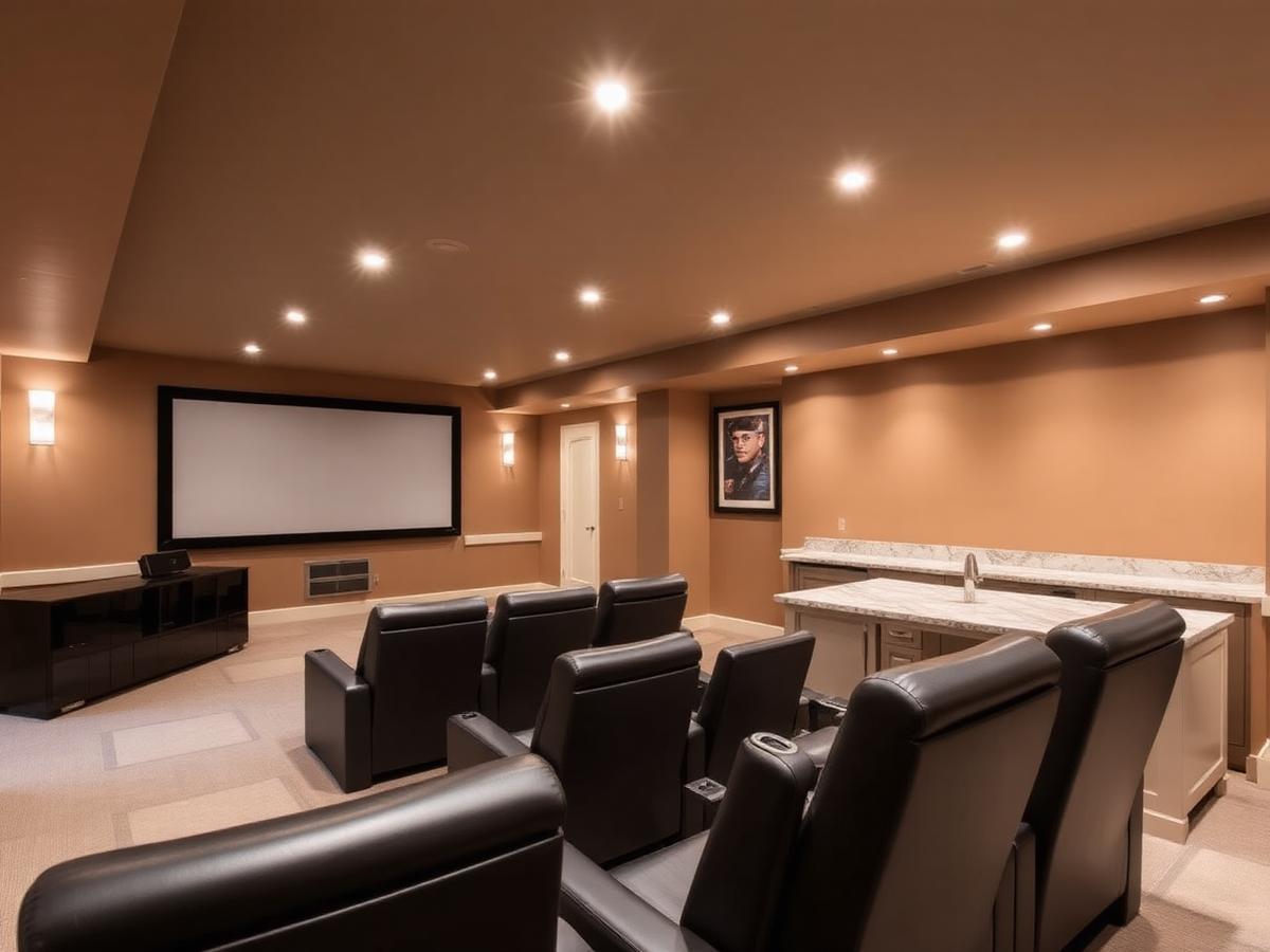 Basement — Frederick after